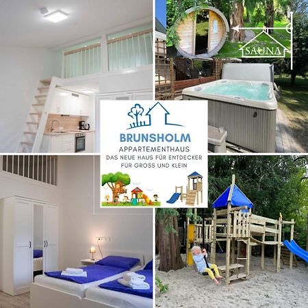 Appartementhaus Brunsholm Esgrus Bagian luar foto